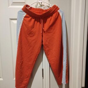 Unbranded Women's Orange and Blue Joggers-tracksuits